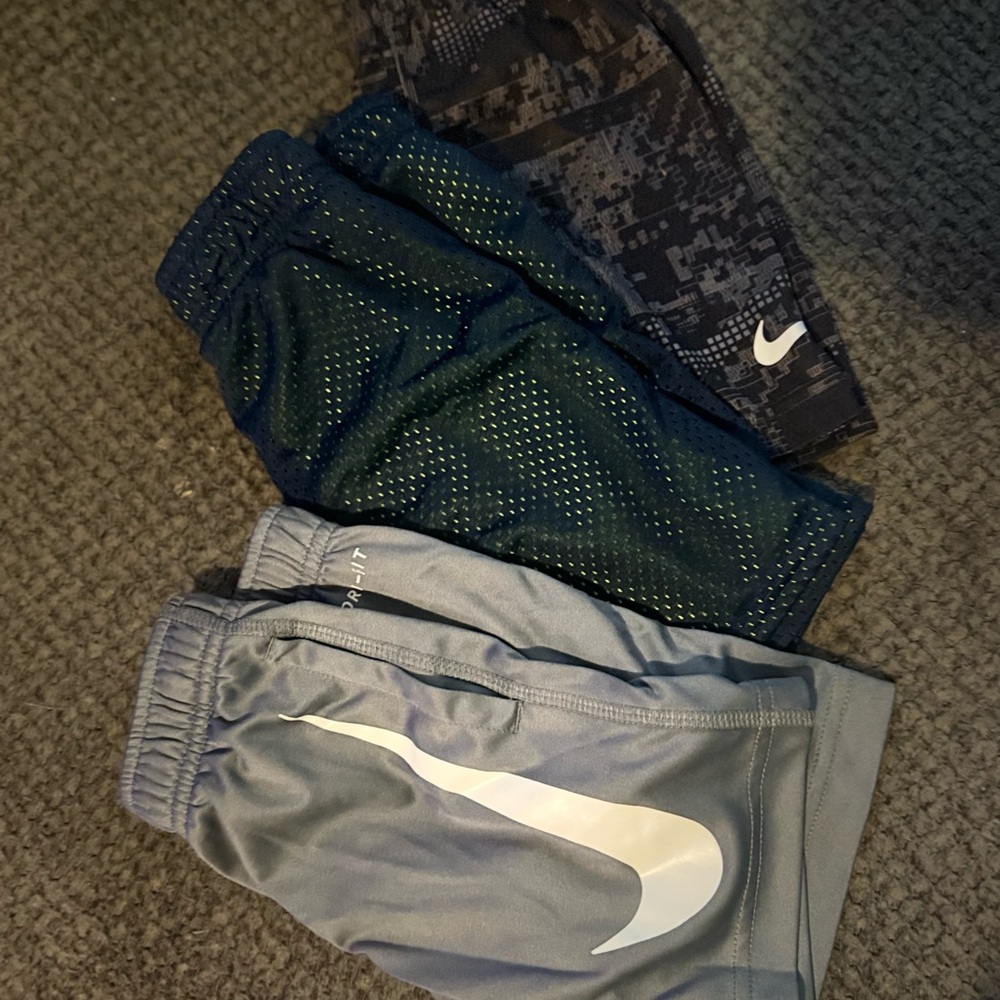Nike Kids' Shorts - Navy, Black, Gray
